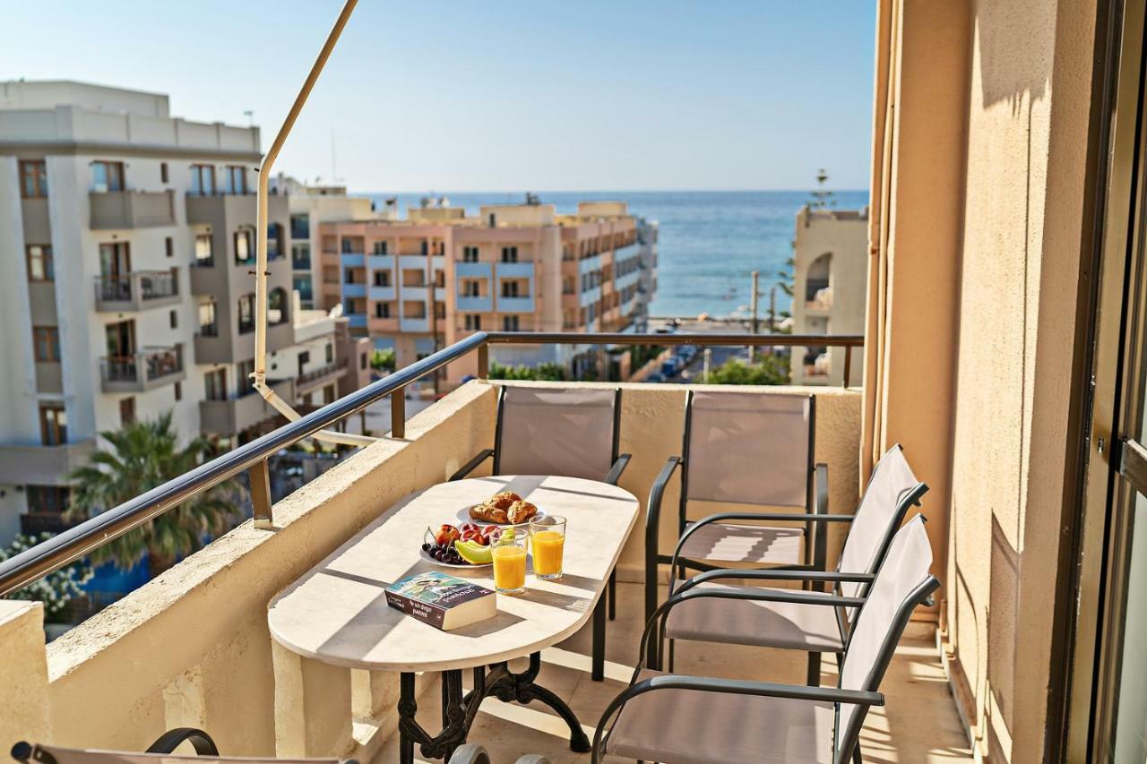 Sol & Mare - Beach Front Rethymno Exteriör bild