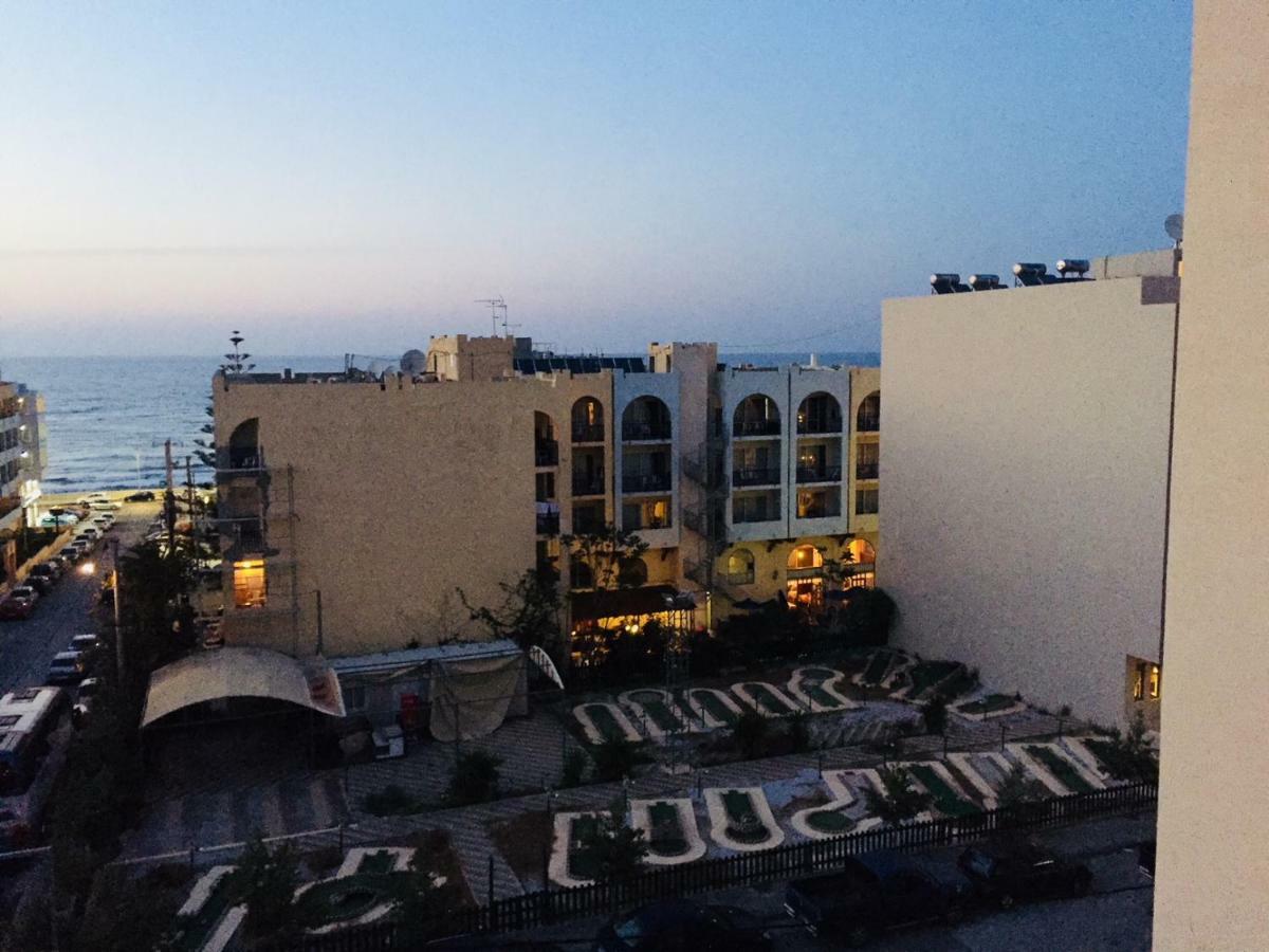 Sol & Mare - Beach Front Rethymno Exteriör bild
